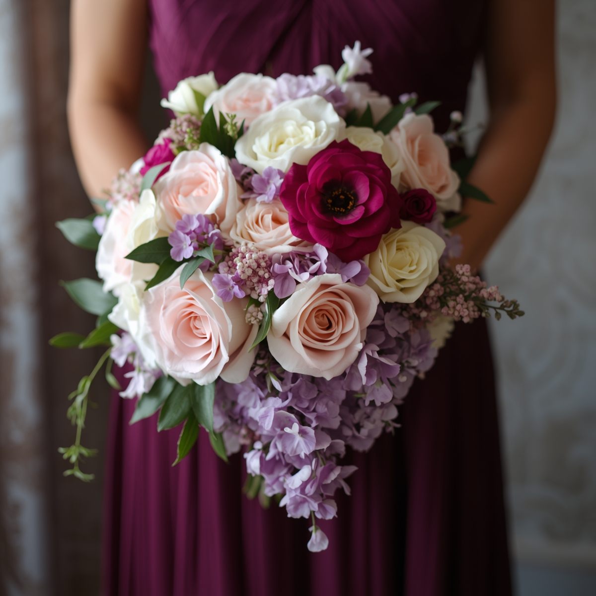 Elegant wedding floral arrangement